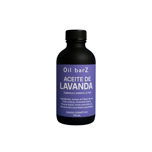 [7502273020455] Aceite de Masaje Lavanda 110ml (Oil Barz)