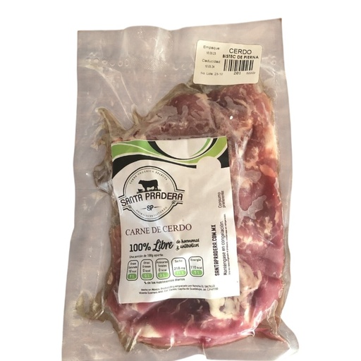[bistecdepiernadecerdo] Bistec de pierna de cerdo 500gr (Santa Pradera)