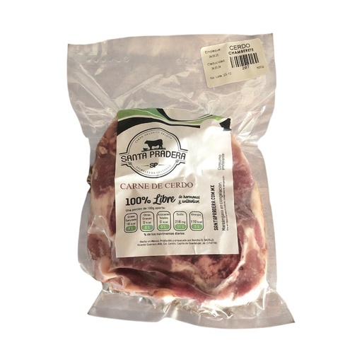 [chamberetedecerdo] Chambarete de cerdo 500g (Santa Pradera)