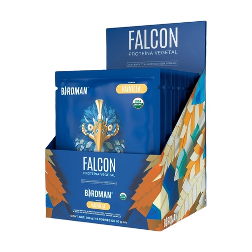 [7500326818295] Falcon sobre de proteína sabor vainilla 30gr (Birdman) 