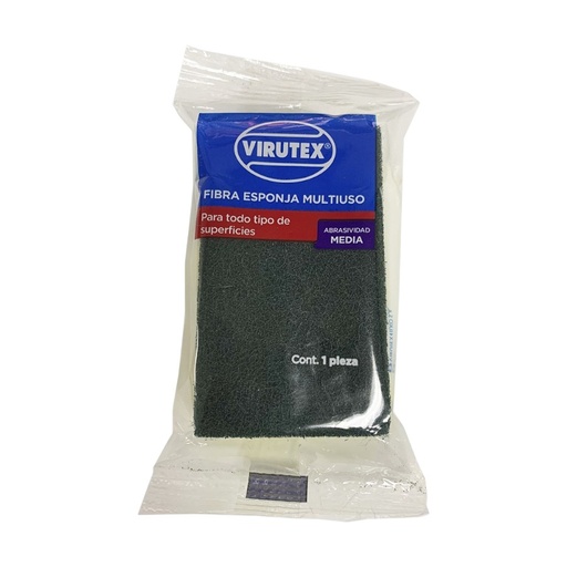 [7502271453095] Fibra Esponja Lisa Multiusos 6x10 1Pz (Virutex)