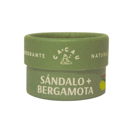 [sandalo+bergamote] Desodorante Sándalo + bergamota 10gr (Cacau)