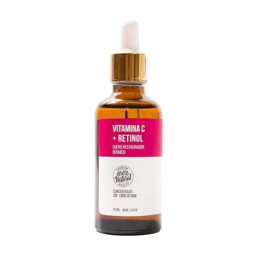 [78447382206] Suero Vitamina C + Retinol Org 60ml (NatShop)