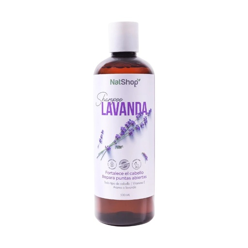 [7844738271211] Shampoo Lavanda Org 500ml (NatShop)