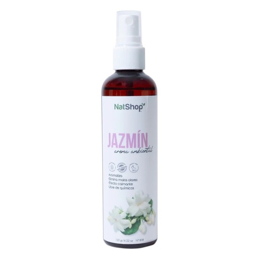 [78447382808] Aroma Ambiental de Jazmín Org 125ml (NatShop) 