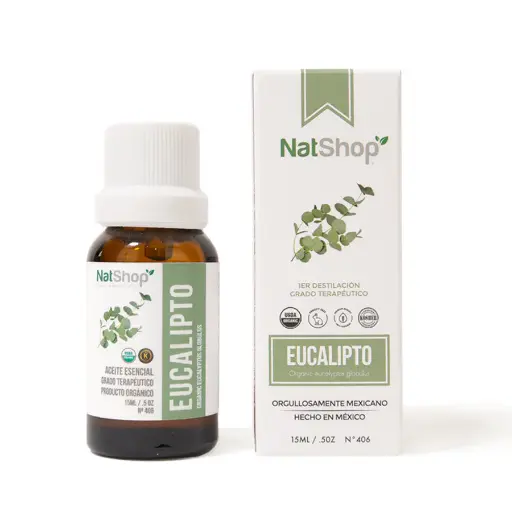 [78447382406] Aceite esencial de Eucalipto Org 15ml (NatShop)