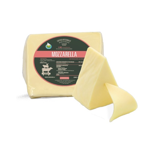 [QUESOMOZZARELLA] Queso Mozzarella A2A2 Kg (La Factoria)