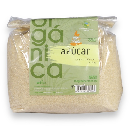 [0723707895853] Azúcar orgánica 1kg (La Cocina Verde)