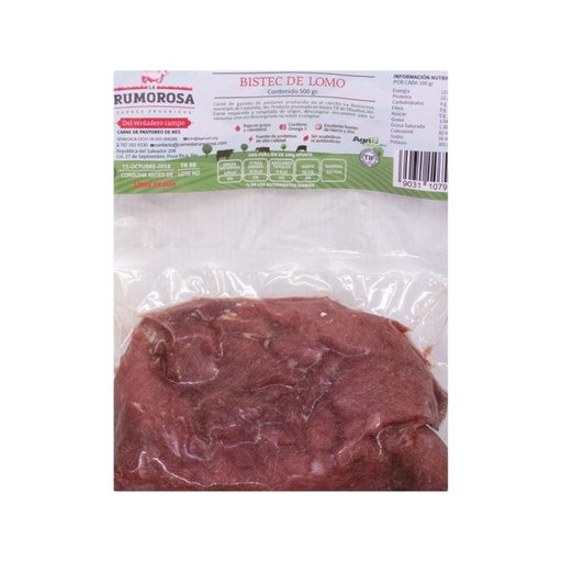 [90311079] Bistec de lomo 500g (LA RUMOROSA)