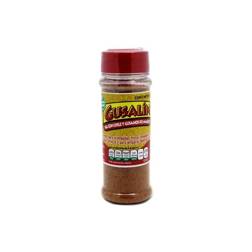 [7503007841193] Sal con Chile y Gusano de Maguey 120 g (GUSALIN)