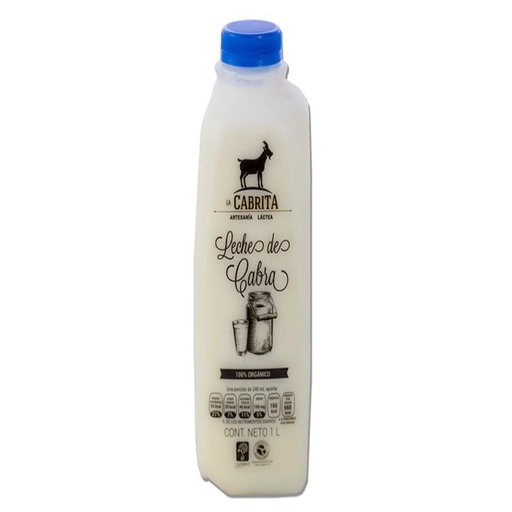 [7503009134019] Leche cabra 1l  (La cabrita)