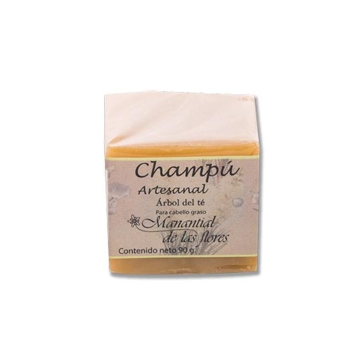 [7503020772306] Shampoo árbol del té barra 90g (Manantial)