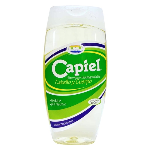 [7502225010046] Shampoo Capiel 400ml (Nocon)