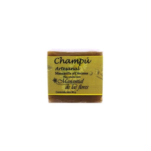 [7503020772290] Shampoo manzanilla barra 90g (Manantial)