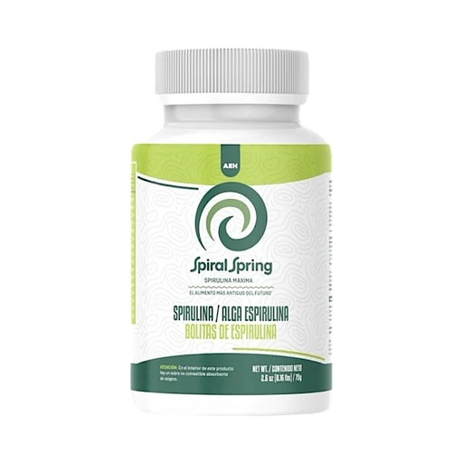 [7503001797038] Espirulina 15pz 75g (Spiral Spring)