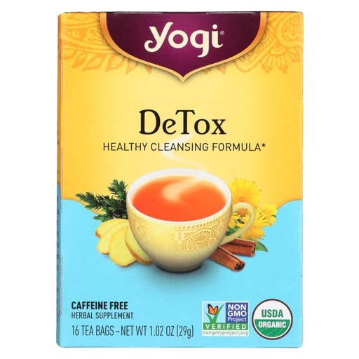 [076950450080] Te Detox 32g 16pz (Yogi) 
