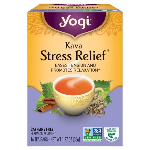 [076950450301] Tea kava stress relief 32g (YOGI)