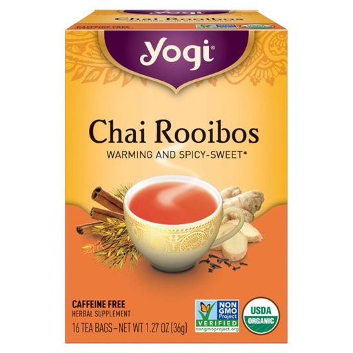 [076950415331] Te chai rooibos 32gr (YOGI)