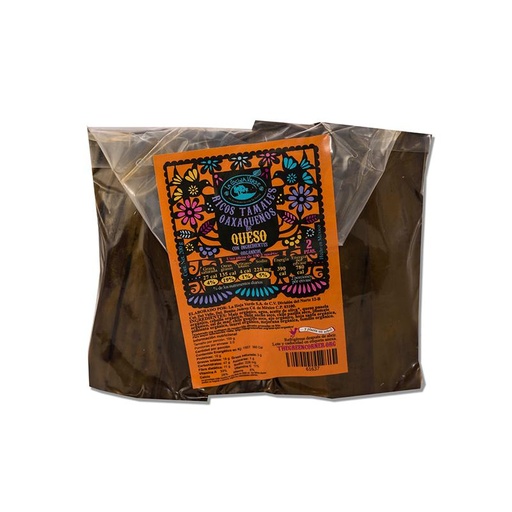 [0723707898809] Tamales oax con queso salsa roja 225g org (La Cocina Verde)