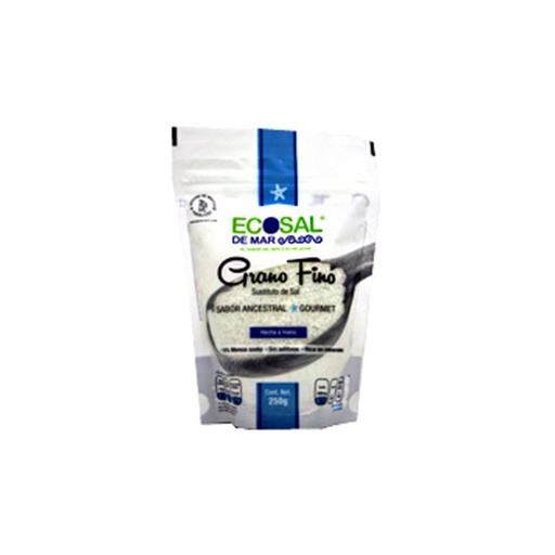 [7503011992010] Sal fina de mar 250 g (Ecosal)