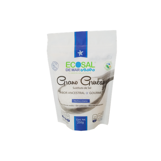 [7503011992027] Sal gruesa de mar 250 g (Ecosal)