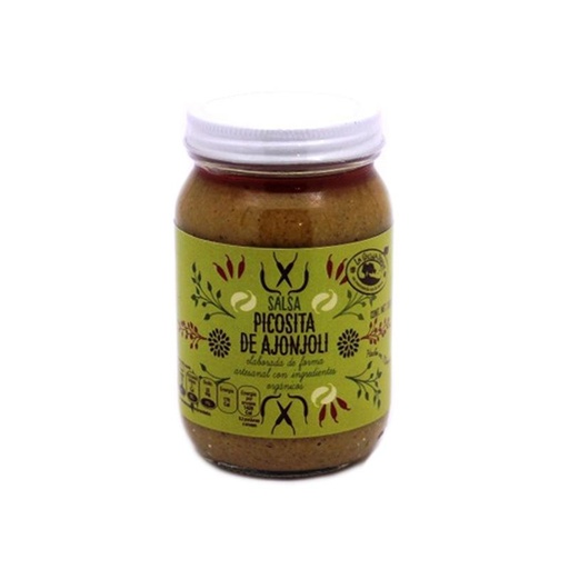 [0723707898373] Salsa picosa de ajonjolí 235 g (La Cocina Verde)