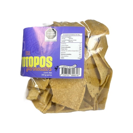 [0723707899318] Totopos horneados 200 g org (La Cocina Verde)