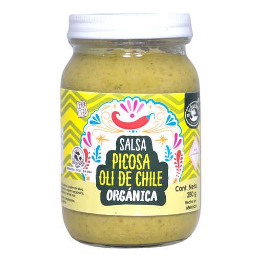 [723707898380] Salsa picosa olí de chile 250 g (La Cocina Verde)