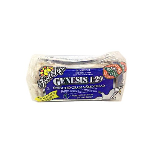 [073472001417] Pan cereales germinados genesis 680gr (Ezekiel)