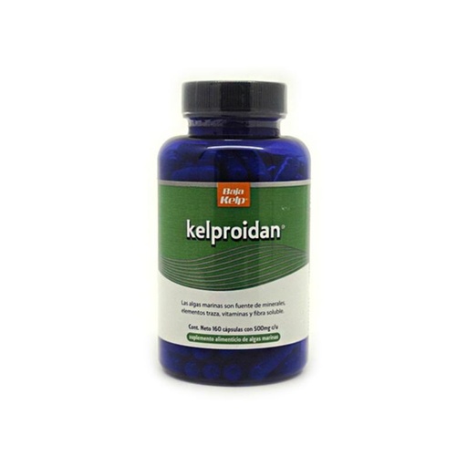 [160160141606] Capsulas de algas marinas kelproidan 500mg  (Baja kelp)