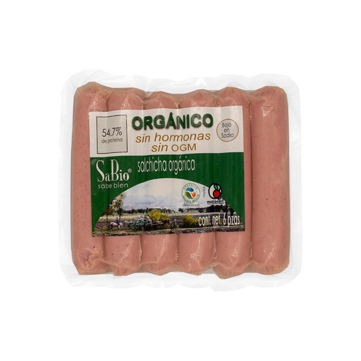 [7503017580266] Salchicha 250g 6pz  (Sabio)