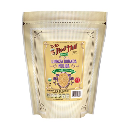 [039978809407] Linaza dorada organica sg 453grs (Bobs red mill)