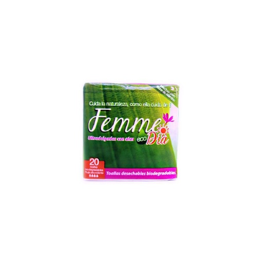 [7503018826004] Toalla femenina dia 20 pzs (Femme)