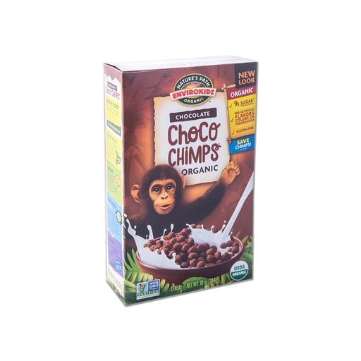 [058449870241] Cereal maiz inflado choco chimps 284g (Natures Path)