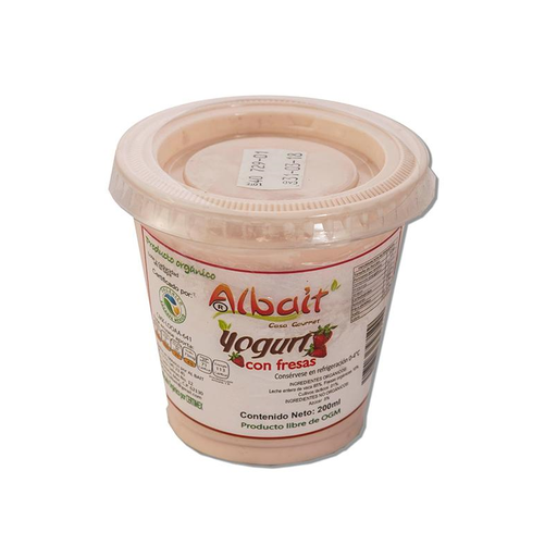 [7503016727129] Yogurt fresa 200 ml (Albait)