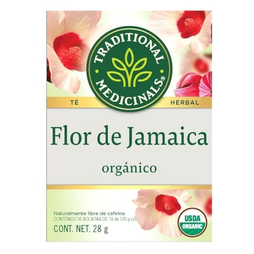 [032917002310] Te organico de jamaica 24 g (Traditional Medicinals)