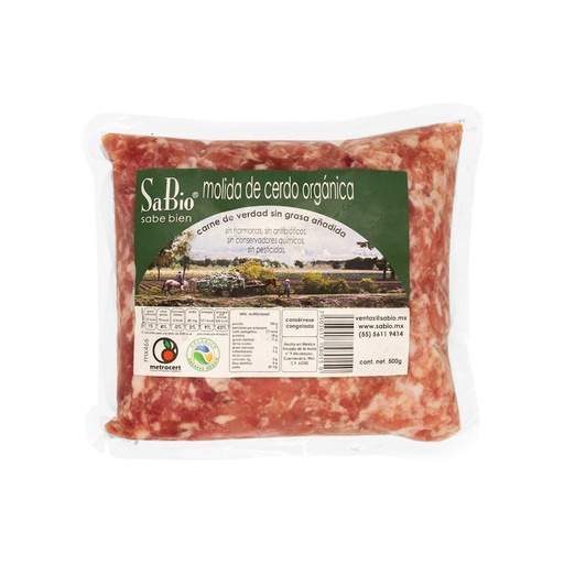 [7503017580150] Molida de cerdo 500g (Sabio)
