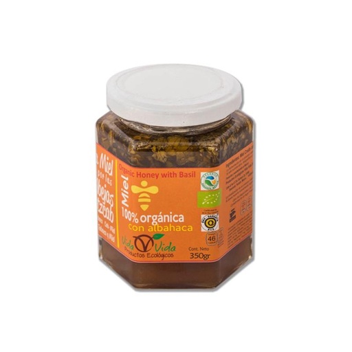 [95962] Miel con albahaca 350gr (Vida vida)