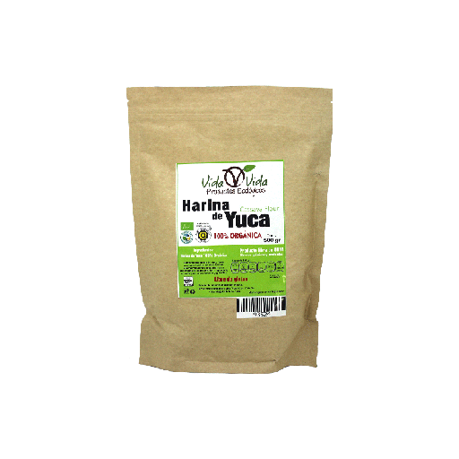 [93524] Harina de Yuca Refinada 500 g Vida Vida