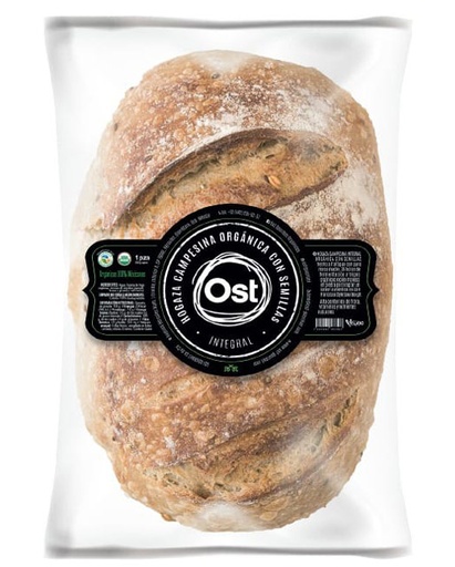 [7500462187507] Hogaza campesina de semillas 650g pza (Ost Gourmet)