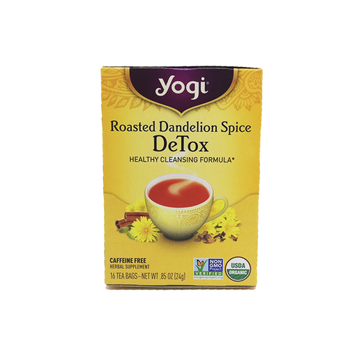 [076950204713] Tea roasted dandelion spice detox (Yogi)