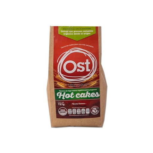 [7500462187538] Harina para hot cakes 737 g ( Ost Gourmet)