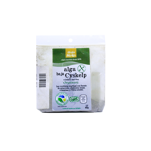 [219238640500] Alga baja cyskelp polvo organica 25g  (Baja Kelp)