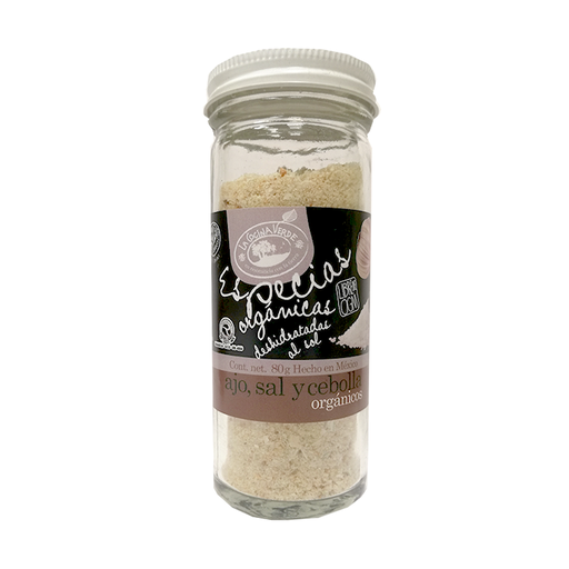 [0723707896294] Especia ajo cebolla y sal 80g (La Cocina Verde)