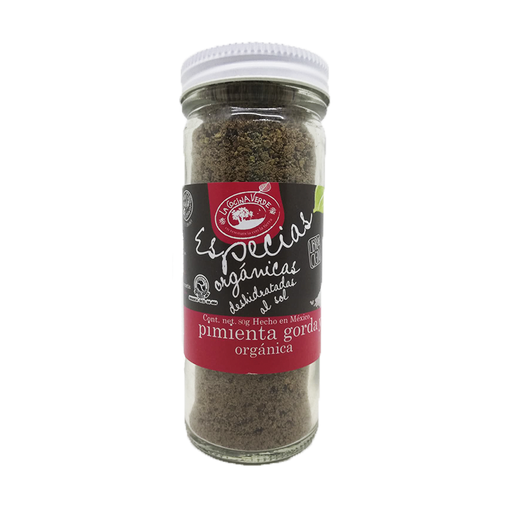 [0723707896430] Especia pimienta con sal 80 g organico (La Cocina Verde)