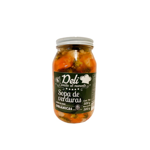 [99691] Sopa de verduras org.  500 ml (Deli)