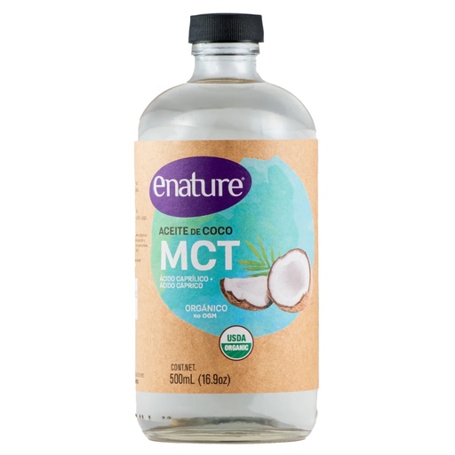 [7503026393796] Aceite de coco MCT 500 ml (Enature)