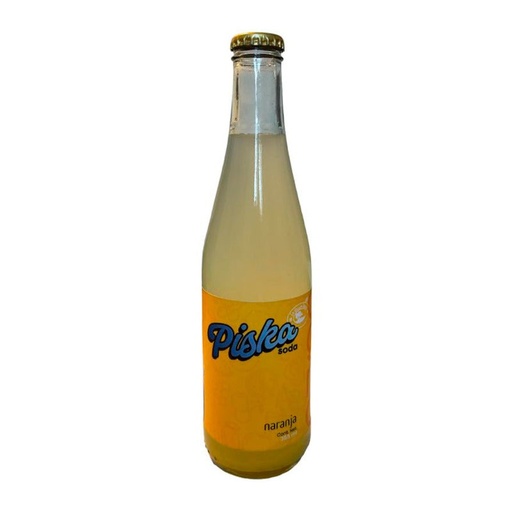 [0723707898519] Soda piska de naranja 355 ml org (La Cocina verde)