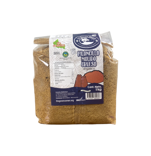 [723707895693] Piloncillo Molido Orgánico 1 kg La Cocina Verde