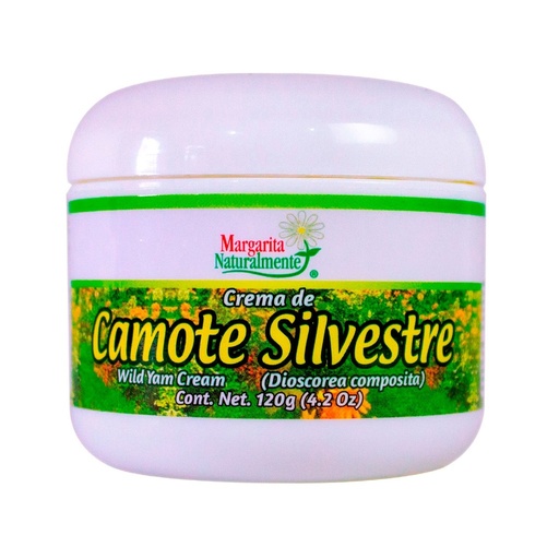 [7503003101017] Crema de Camote Silvestre 120 g (Margarita Naturalmente)